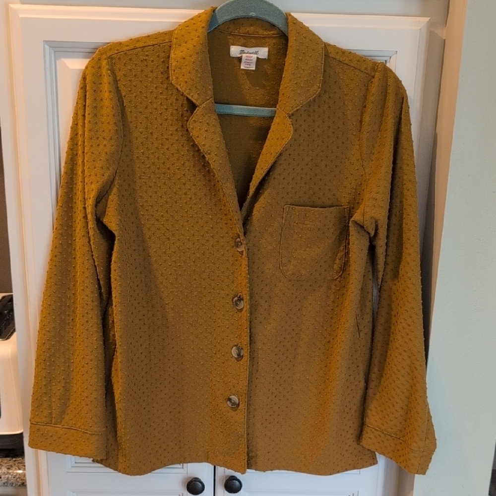 Madewell Golden Textured Jacket